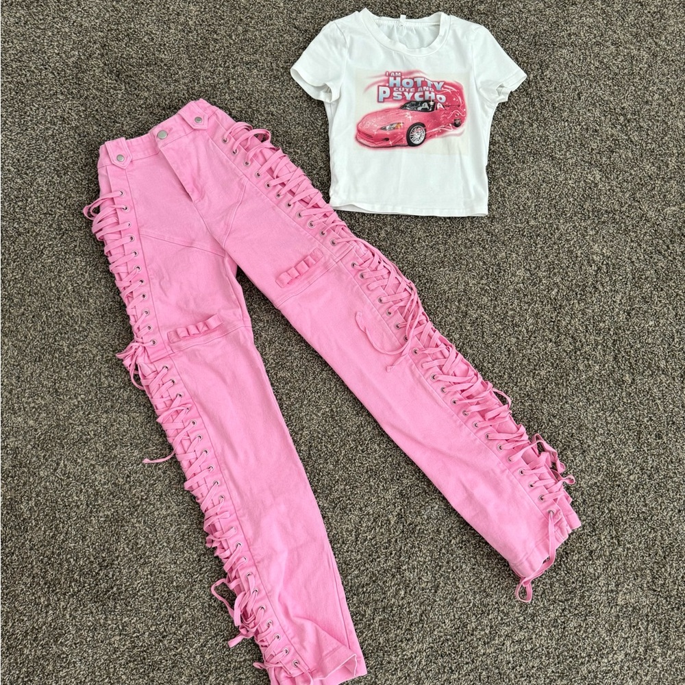 IAMGIA Holly Pants & Baby Tee Bundle